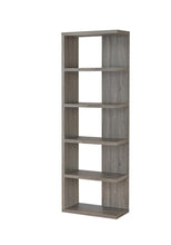 Load image into Gallery viewer, Harrison 5-tier Bookcase Weathered Grey