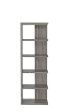 Load image into Gallery viewer, Harrison 5-tier Bookcase Weathered Grey