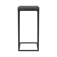 Load image into Gallery viewer, Carly Expandable Chevron Rectangular Accent Table Grey