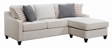 Load image into Gallery viewer, Mcloughlin Upholstered Sectional Platinum
