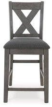Load image into Gallery viewer, Caitbrook Counter Height Dining Table and Bar Stools (Set of 7)