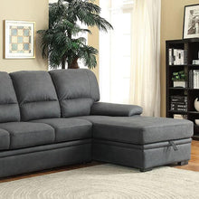 Load image into Gallery viewer, ALCESTER Brown & Gray Sectional w/ Sleeper, Ash