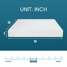 Load image into Gallery viewer, 6" Memory Foam Mattress Artemisia