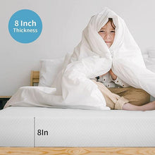 Load image into Gallery viewer, Artemisia 8" Cal. King, E.King, Full, & Queen Memory Foam Mattress