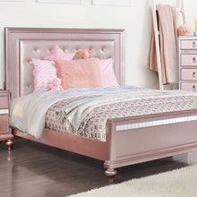 Load image into Gallery viewer, Ariston Rose Pink Full, Twin, & Queen Bed