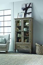 Load image into Gallery viewer, Magnussen Lancaster Door Bookcase in Dove Tail Grey