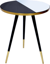 Load image into Gallery viewer, Reflection Gold / Black End Table