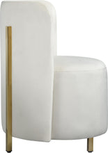 Load image into Gallery viewer, Rotunda Cream Velvet Accent Chair