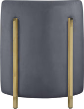 Load image into Gallery viewer, Rotunda Grey Velvet Accent Chair