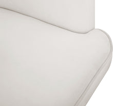 Load image into Gallery viewer, Rays Cream Velvet Accent Chair