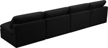 Load image into Gallery viewer, Plush Black Velvet Standard Cloud Modular Sofa