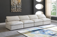 Load image into Gallery viewer, Plush Cream Velvet Standard Cloud Modular Sofa