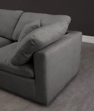 Load image into Gallery viewer, Plush Grey Velvet Standard Cloud Modular Sofa