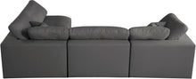 Load image into Gallery viewer, Plush Grey Velvet Standard Cloud Modular Sectional