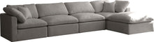 Load image into Gallery viewer, Plush Grey Velvet Standard Cloud Modular Sectional