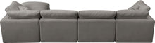 Load image into Gallery viewer, Plush Grey Velvet Standard Cloud Modular Sectional