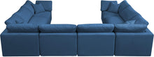Load image into Gallery viewer, Plush Navy Velvet Standard Cloud Modular Sectional