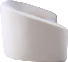 Load image into Gallery viewer, Riley Cream Velvet Loveseat