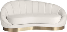Load image into Gallery viewer, Shelly Cream Velvet Chaise