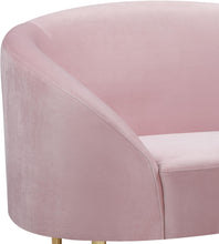 Load image into Gallery viewer, Ritz Pink Velvet Chair