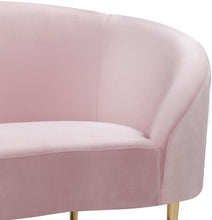 Load image into Gallery viewer, Ritz Pink Velvet Chair