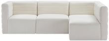 Load image into Gallery viewer, Quincy Cream Velvet Modular Sectional