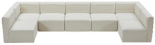 Load image into Gallery viewer, Quincy Cream Velvet Modular Sectional