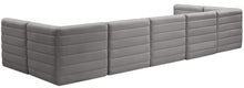 Load image into Gallery viewer, Quincy Grey Velvet Modular Sectional