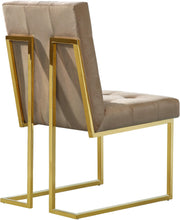 Load image into Gallery viewer, Pierre Beige Velvet Dining Chair