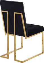 Load image into Gallery viewer, Pierre Black Velvet Dining Chair