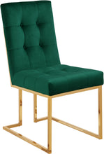 Load image into Gallery viewer, Pierre Green Velvet Dining Chair
