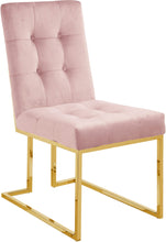 Load image into Gallery viewer, Pierre Pink Velvet Dining Chair