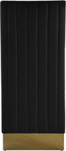 Load image into Gallery viewer, Porsha Black Velvet Dining Chair