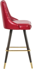 Load image into Gallery viewer, Portnoy Red Faux Leather Counter/Bar Stool