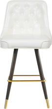 Load image into Gallery viewer, Portnoy White Faux Leather Counter/Bar Stool