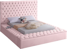 Load image into Gallery viewer, Bliss Pink Velvet Full Bed (3 Boxes)