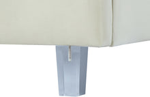 Load image into Gallery viewer, Rainbow Cream Velvet Twin Bed