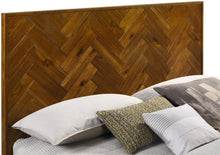 Load image into Gallery viewer, Reed Antique Coffee Queen Bed (3 Boxes)