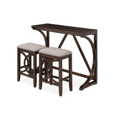 Load image into Gallery viewer, BELLA COUNTER TABLE & 2 STOOLS-CHERRY