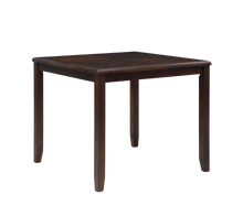 Load image into Gallery viewer, GIA 5PC 42" SQUARE COUNTER TABLE & 4 CHAIRS-CHERRY