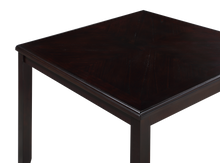 Load image into Gallery viewer, GIA 5PC 42" SQUARE COUNTER TABLE & 4 CHAIRS-EBONY