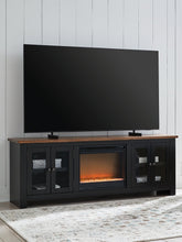 Load image into Gallery viewer, Wildenauer 76" TV Stand with Electric Fireplace