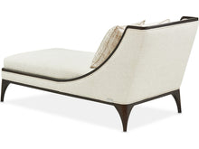 Load image into Gallery viewer, AICO Paris Chic Armless Chaise Cremini in Espresso