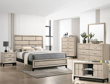 Load image into Gallery viewer, Crown Mark Furniture Akerson Full Panel Bed in Beige B4630-F