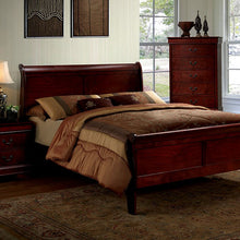 Load image into Gallery viewer, Louis Philippe Full Bed Cherry
