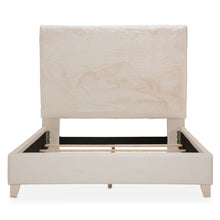 Load image into Gallery viewer, AICO Furniture Emerson King Upholstered Bed in Powder