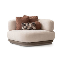 Load image into Gallery viewer, AICO Furniture Bristol Point Corner Unit in Saddle Brown image