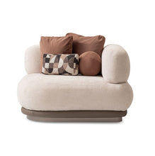 Load image into Gallery viewer, AICO Furniture Bristol Point Corner Unit in Saddle Brown