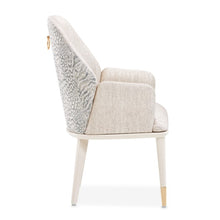 Load image into Gallery viewer, AICO Furniture Lisbon Arm Chair in Silken Matte Cream