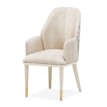 Load image into Gallery viewer, AICO Furniture Lisbon Arm Chair in Silken Matte Cream image
